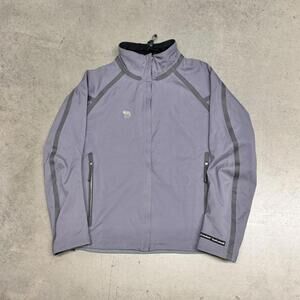 Mountain Hardwear Conduit Jacket Womens 12 Purple Softshell Fleece Lined